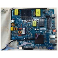 CV358H-T50, TELENOVA 55S8001 SMART LED TV, Main board , 7.T358HT501000 .4AD , 07.11.358HT500D,  (SUM18)-M1