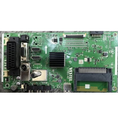 23521069 , 17MB140 , VESTEL 40FD5050 , MAIN BOARD , ANAKART VES400UNDS-2D-N12 , (VEM54)-VM1