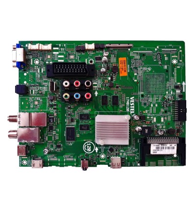 17MB120 , 23369151 , 10105980 , VESTEL , VES430QNDL-2D-U11 , VESTEL 43UB775043 , 4K Uydu Alıcılı LED TV , MAIN BOARD , VESTEL ANAKART  (VEM84)