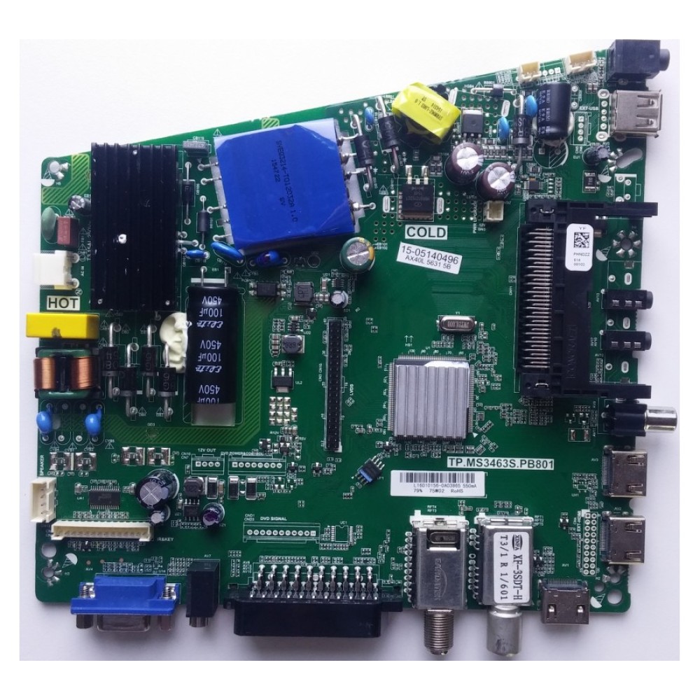 MAIN BOARD / Carte Mere - T.MS6488E.U801 - Pour TV HAIER LE55Q6500U EUR