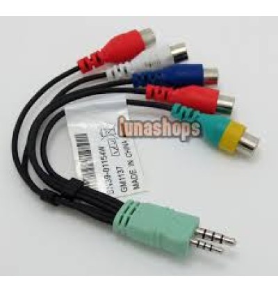 Samsung LED TV S BN39-01154W BN3901154W Audio Video AV Component Adapter Cable Samsung LED TV S BN39-01154W BN3901154W Audio Video AV Component Adapter Cable