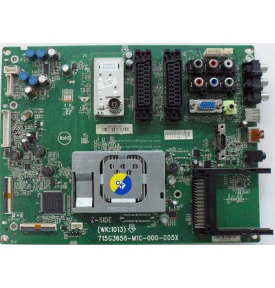 715G3656-M1C-000-005X , (WK:1013) , Philips , 42PFL3405 , H/12 , Main Board , Ana Kart