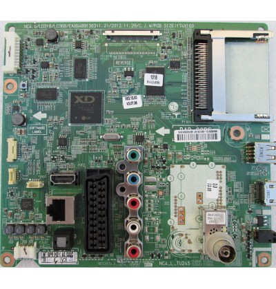 EBT62391016 , EAX64891303 (1.2) , 42LA6130 ,  LG , Main Board , Ana Kart
