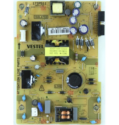 17IPS11 , 300413-R4 , 23125986 , 27158332 1299 , VESTEL , POWER BOARD