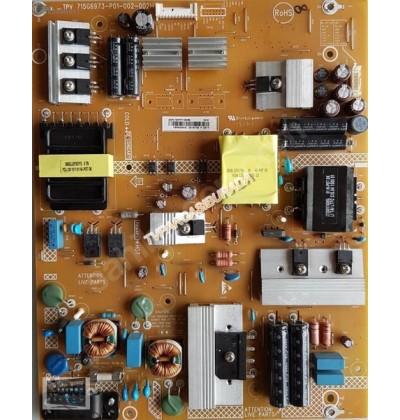 PHILIPS , 50PFK6510 POWER BOARD , TPV , 715G6973-P01-002-002H