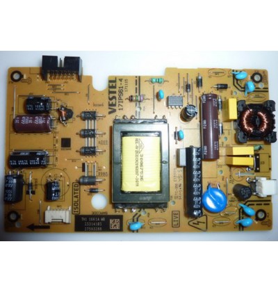 HI-LEVEL 24HL5000 Power Board , Besleme kartı  17IPS61-4 , 23314103 , VES236WNVB-2D