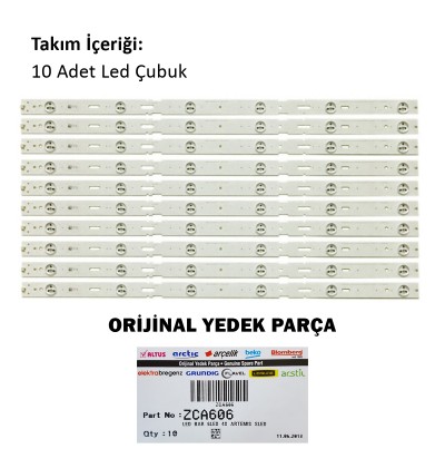 48'', SAMSUNG_2013ARC48_3228N1_6_REV1.1_140509, LSC480HN05, BEKO, A48-LB-6436, B48-LW-5433, ( Çok Temiz, sıfır ayarında Orijinal Ürün İçeriği: 10 Adet Led Çubuk)