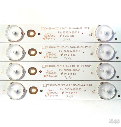 CX42D10-ZC21FG-03,303CX420035,A20,CX420DLEDM, LED BAR , (9334)