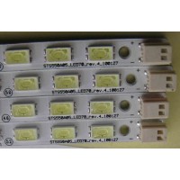 55TF1 LED strip STS550A05-LED70-rev.4-100127 STS550A05_LED70_rev.4 for LJ64-02220A LJ64-02219A LTA550HJ03 1PCS=70LED 607MM 