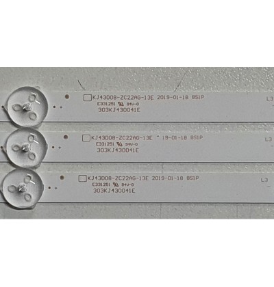 DIJITSU DJTV431 LED BAR KJ43D08-ZC22AG-13E 303KJ430041E LED 