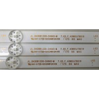 ES-686, AWOX 43110, TELEFOX 43TFH4300 TV LED BAR BACKLIGHT ,
