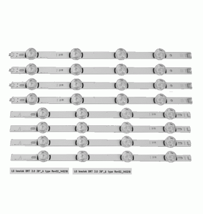 LED BAR LG  AGF78400501  LG Innotek DRT 3.0 39_A type rev02_140218 Innotek DRT 3.0 39_B type rev02_140218 HC390DUN-VCHS1, HC390DUN-VCHS2 , HC390DUN-VCHS3 , NC390DUN-VXBP1 , NC390DUN-VXBP2 , HC390DUN-VAHS1 