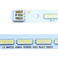 VESTEL  - LG INNOTEK 40INCH 7020PKG 54EA Rev0.1, 120522 LG INNOTEK 40INCH 7020PKG 54EA Rev0.1, 120522, VES400UNES-05-B, Led TV Backlight  LED BAR ,(9107)