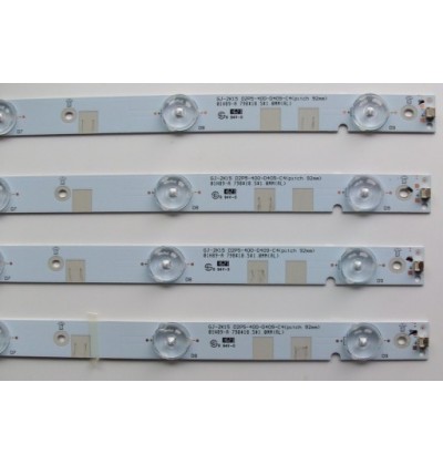 GJ-2K15 D2P5-400-D409-C2, GJ-2K15 D2P5-400-D409-C4, GJ-2K15 D2P5-400-D409-C2 PITCH92MM, TPT400LA-HF07.S, Philips 40PFK6510/12, 40PFK6400/12 , 40PFK5500/12, LED BAR, Led Backligth Strip ,(9201)