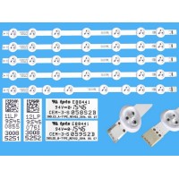 PHILIPS , 39PFK3008 , 40PFK3008 , LED BAR ,  BACKLİGHT , PANEL ARKA AYDINLATMA LEDLERİ