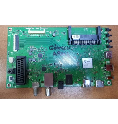 ZNS190R-6 , K8CBZZ , ARÇELİK , 057D43-A17 , A43L5531 , Main Board , Ana Kart