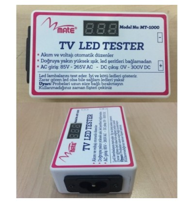  MODEL , MATE MT-1000 , LED ÖLÇÜM CİHAZI , LED ÖLÇER , LED TV ÖLÇÜM ALETİ , LED BAR ÖLÇÜM ALETİ , LED TV LED ÇUBUK TEST CİHAZI , LED AYDINLATMA TEST CİHAZI , LED TV BACKLIGHT TESTER , LED 